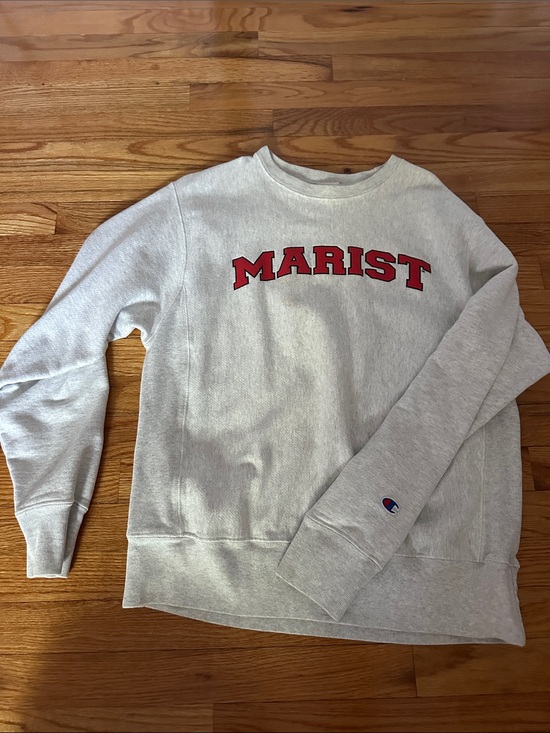 Champion Other - Champion Light Gray Crewneck - Marist College